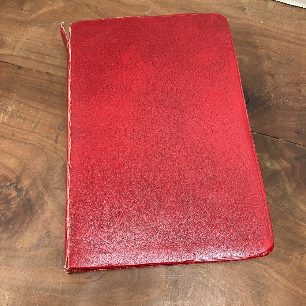 Holy Bible NIV Red Letter Edition 1983 Zondervan Hardcover Vintage Concordance